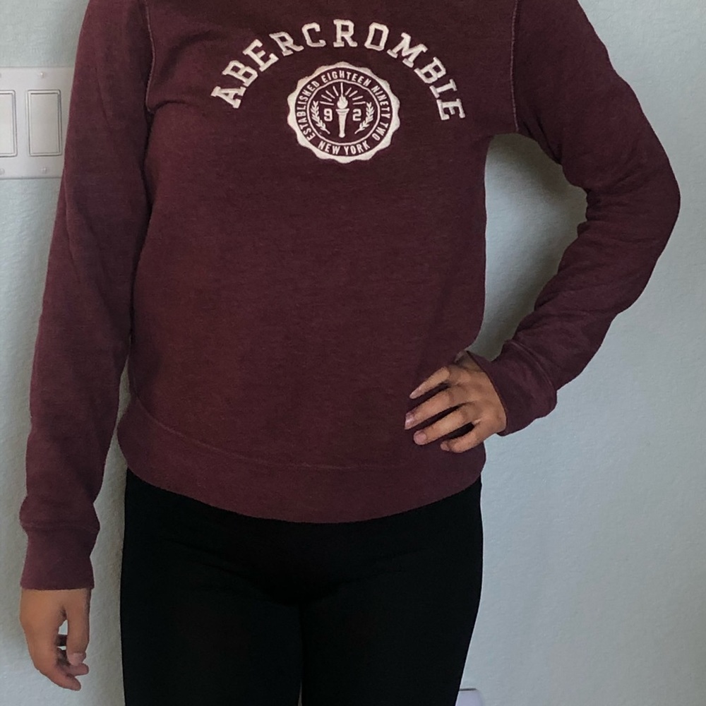 ABERCROMBIE magenta sweater - Picture 4 of 5